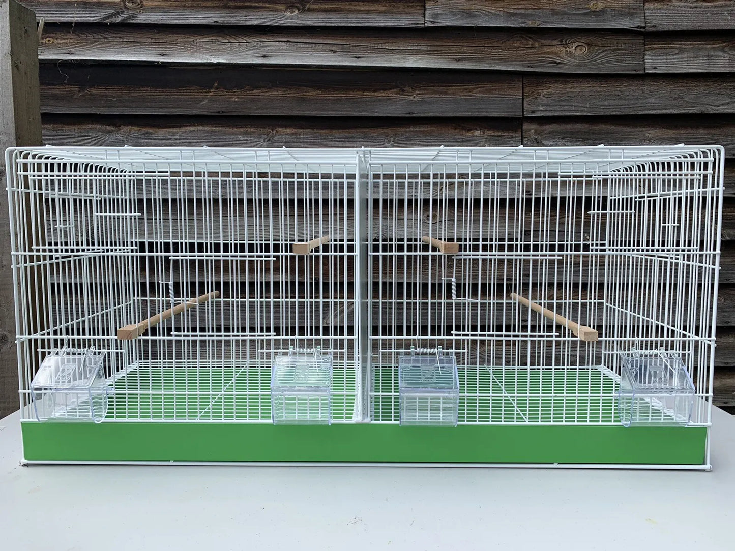 Double breeder bird cage hotsell